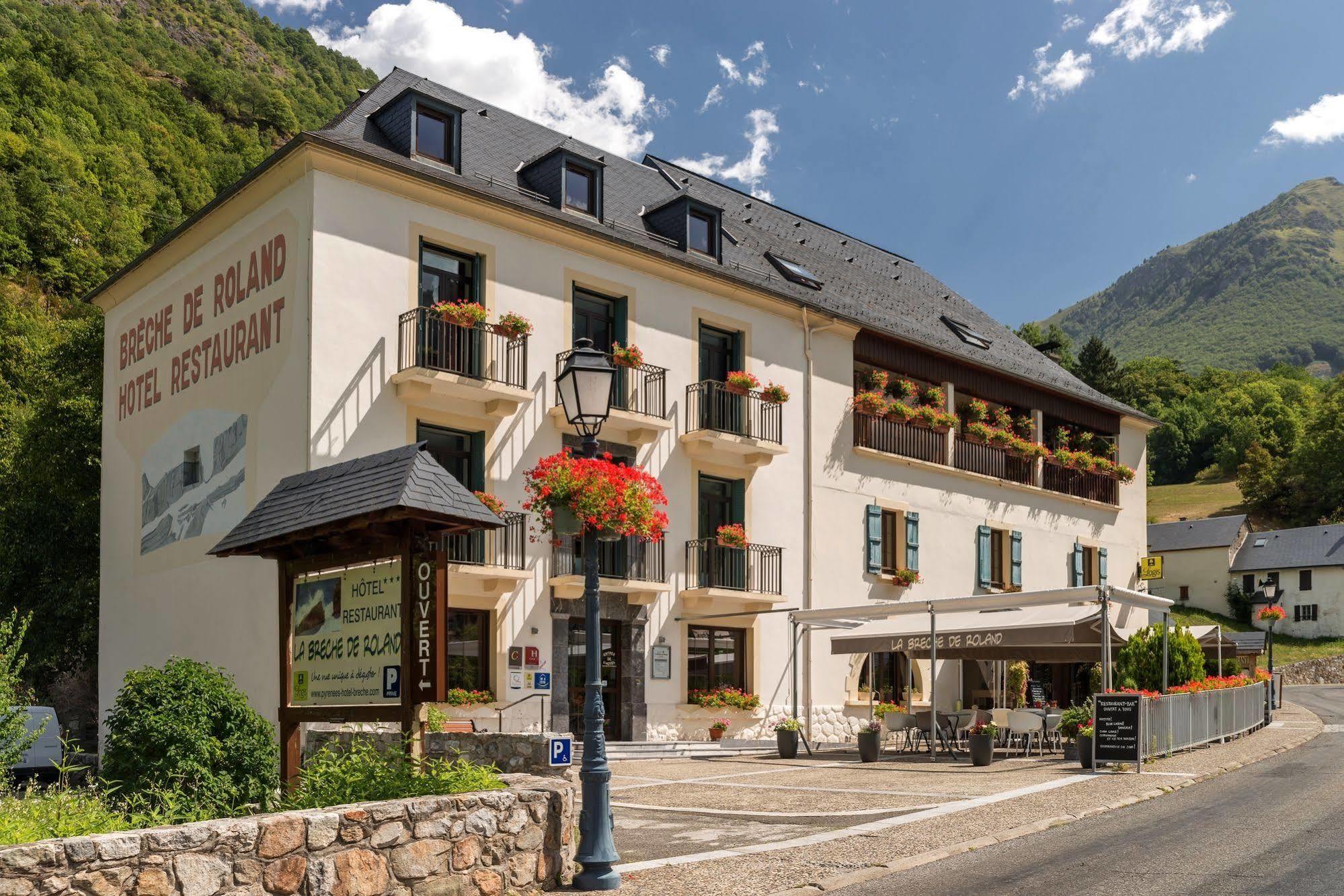 Logis Hotel La Breche De Roland Gèdre Exterior foto